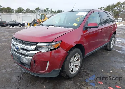 2013 Ford Edge Sel из США, поврежденный, VIN 2FMDK4JC0DBB73075